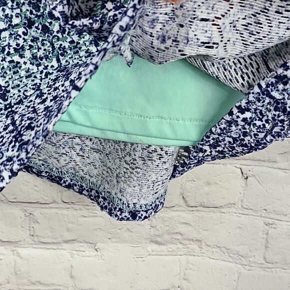 Rare Editions Girls Navy Lace Overlay Medallion Print Colorful Shift Dress Sz 6 - Picture 9 of 11